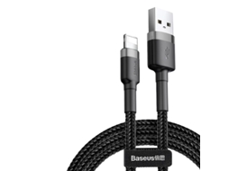 Laxiscreed Cabo De Carregamento Rápido Para Iphone 16pro 14, Compatível Com Iphone 17, Deep Space Gray, 2 Metros
