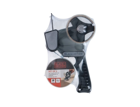 Dispensador De Fita De Embalagem 2 Rolos 48 Mm X 15 M Blackdecker