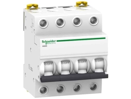 Chave magnetotérmica SCHNEIDER Ik60N 4P 63A A9K24463