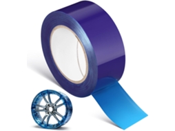Película protetora azul Didiseaon para pneus e rodas, película adesiva resistente em PE para reparos e proteção de estradas.