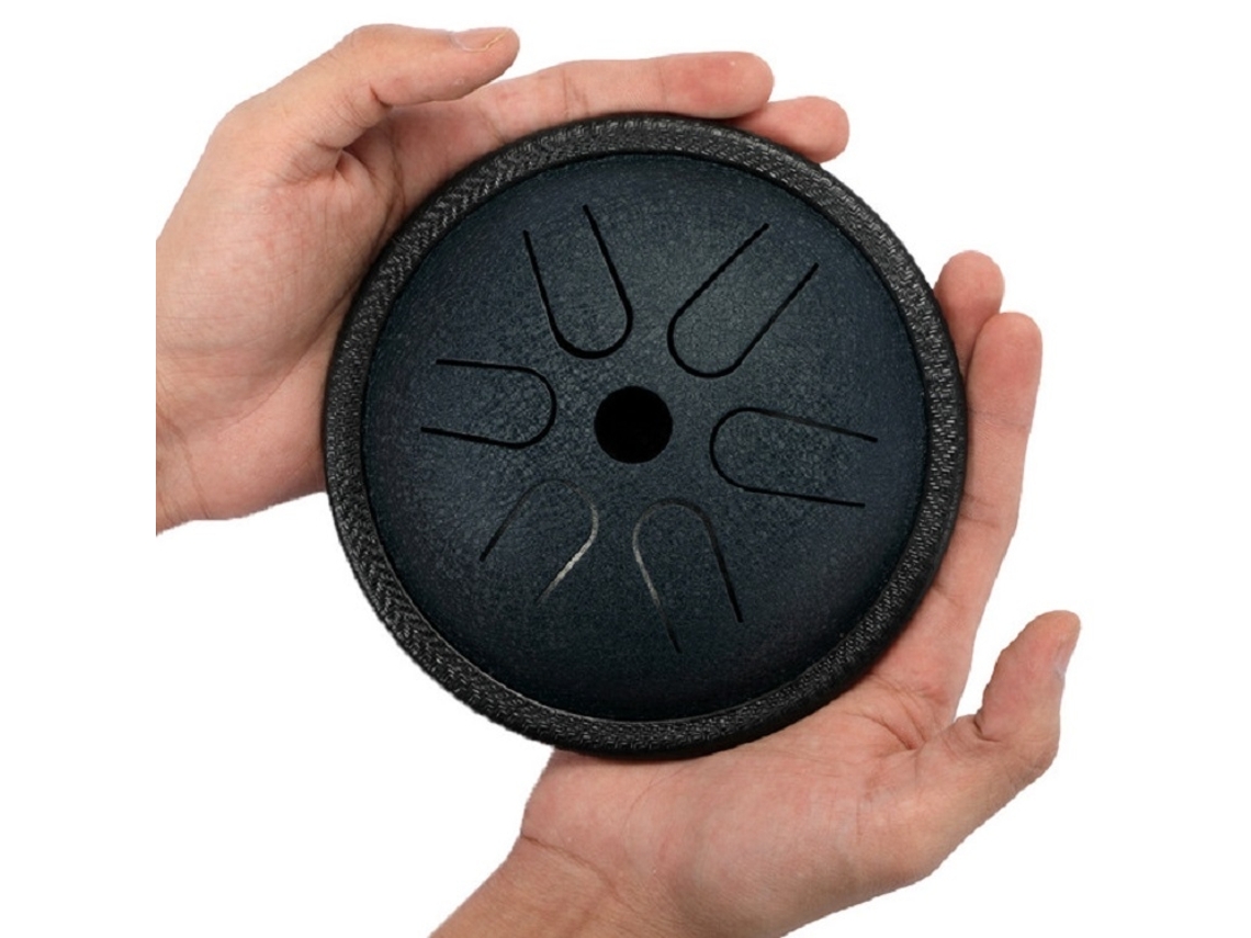 Tambor de Mão de 5,5 Polegadas Instrumento de Percussão Portátil HALINUIA
