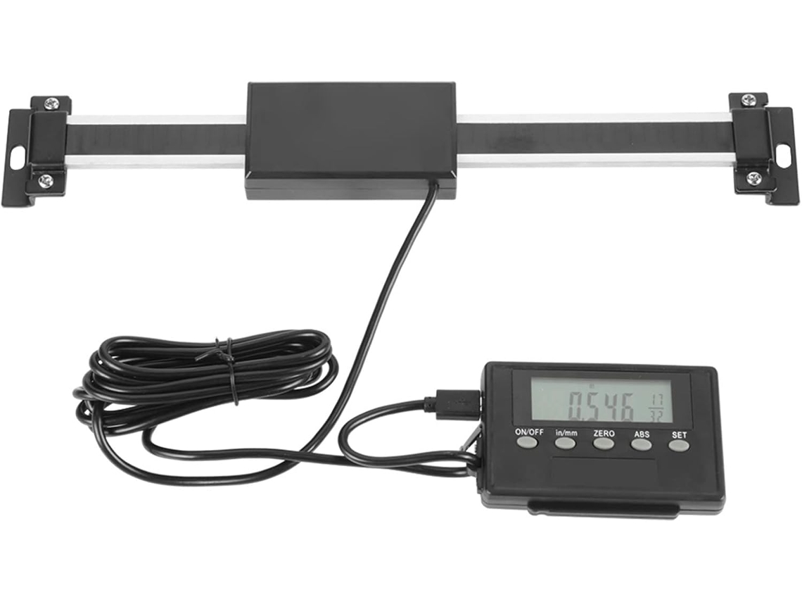 Kit De Leitura Digital Remota Lcd 0 A 150 Mm Para Fresadoras Ou Liga