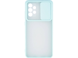 Capa Samsung Samsung A72 5G ACCETEL Silicone Liso Verde Água