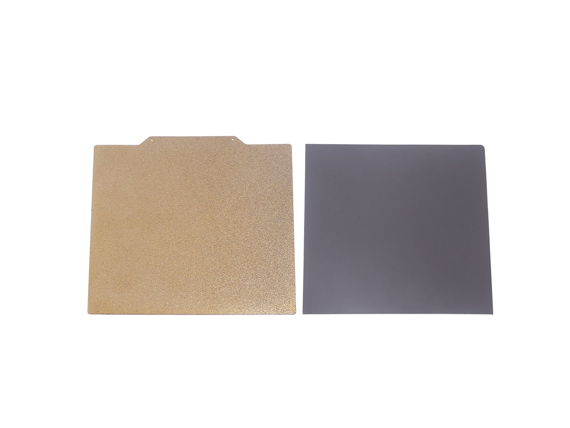 Folha De Pei Texturizada Duas Faces 355mmx355mm Com Placa De Aço Flexível Para Impressora 3d Vorn 2.4 350