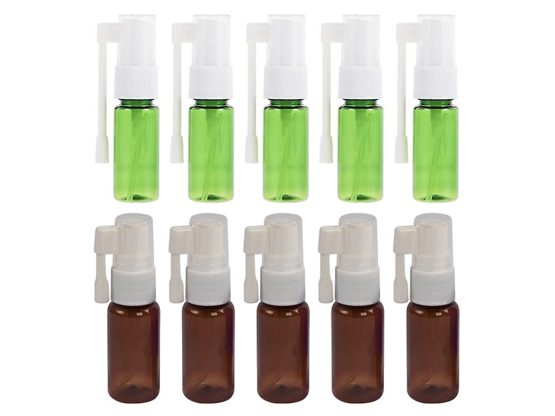 10Pcs Frasco de Spray Nasal Pequeno ALLINLESS