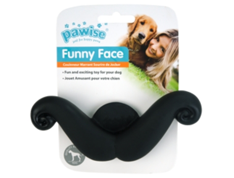 Mordedor Para Cães  Bigode Engraçado Da Cara (14,5 cm)