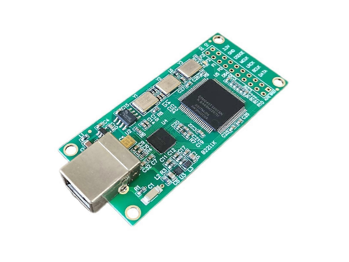 Módulo De Interface Digital Usb Xu208 Módulo De Interface De Áudio Usb Xu208 Placa De Passo Usb Para I2s/iis Dsd256/pcm384 Aquaforge