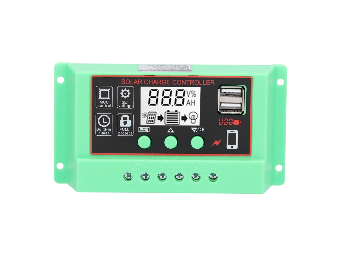 Controlador Solar Com Display Lcd E Interface Usb