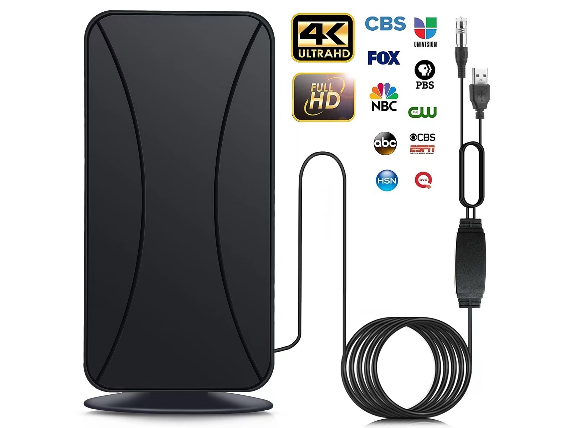 Antena de Tv Digital de Alta Definição para Interior e Exterior Dvb-T2 Hdtv 10M SIURN