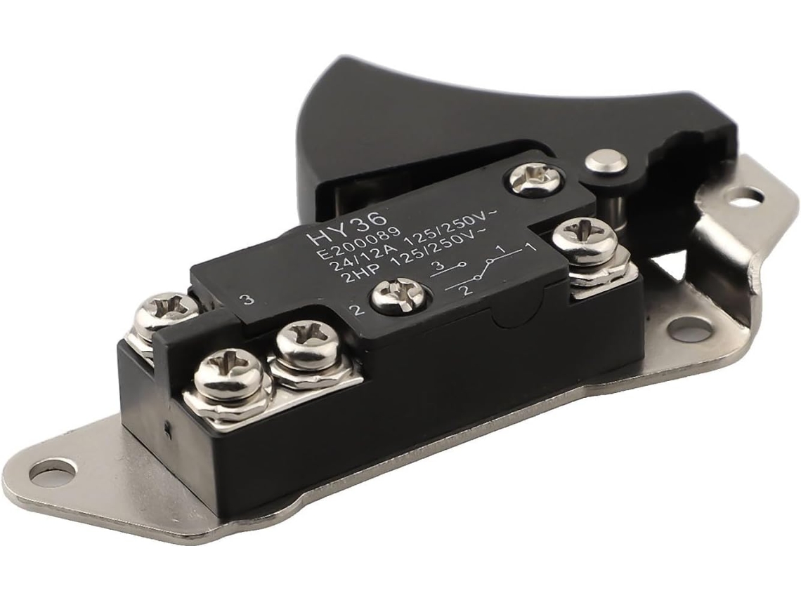 Botão Liga Desliga Hy36 Esmerilhadeira Angular E Furadeira Elétrica, Peça De Reposição 2hp 120v, Uso Em