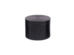 Moedor de Especiarias, 4 Peças, com Raspador Pólen, Ideal para o Gourmet Que Busca a Excelência Culinária Preto AQUAFORGE