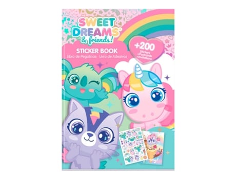 Caderno De Autocolantes Sweet Dreams Friends Kl11658