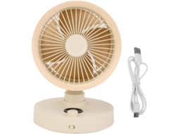 Ventilador De Mesa Portátil Recarregável Zhshys 8 Polegadas,