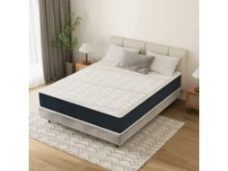 Colchão Mousse 140x200, 28 Cm Colchão En Mousse, Advanced Sleep Care, Respirant, Zone 7, Réversible Des Deux Côtés