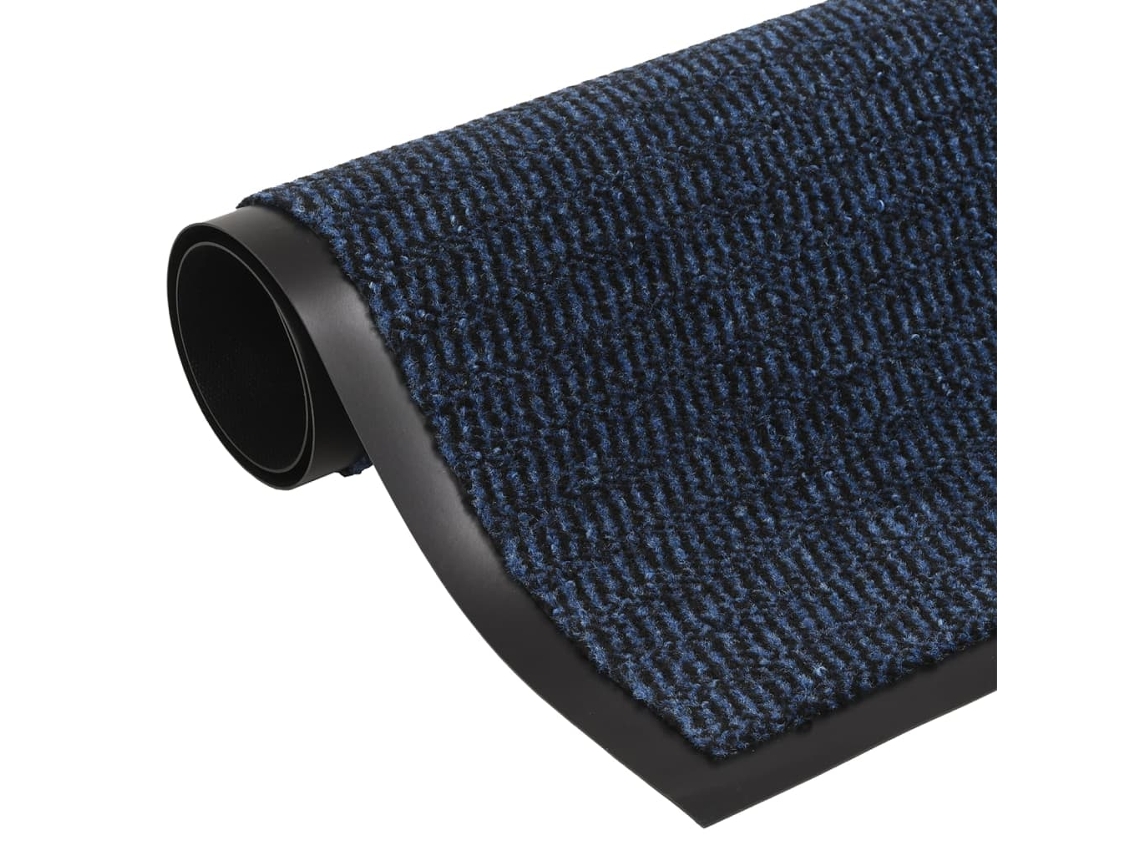 Vidaxl Tapete De Entrada Tufado 60x180 Cm Azul