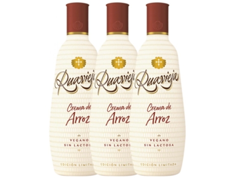 Licor RUA VIEJA Licor Creme Rua Vieja Crema De Arroz (0.7 L - 3 unidades)