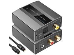 Lurelia Conversor Dac De Áudio Digital-analógico Toslink/óptico/coaxial/rca