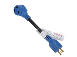 Cabo Conversor De Adaptador Energia Portátil Para Rv, 30a Para, 125v, 10 Awg, 3 Condutores Para Carregamento De Veículos, 0, 5