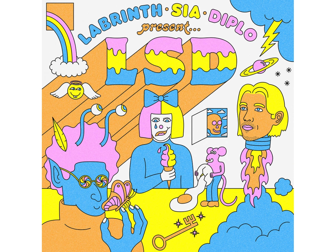 CD LSD - Labrinth, SIA & Diplo Present... LSD (1CD)