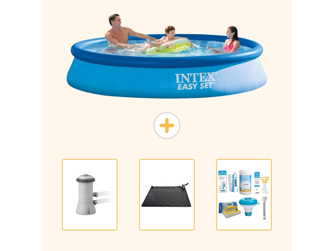 Intex Piscina Easy Set Redonda - 366x76 Cm - 4-peças S22416