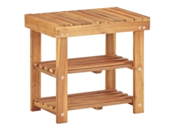 Conjunto 2 Sapateira Vidaxl Marrom Madeira (50 X 32 X 45 Cm)