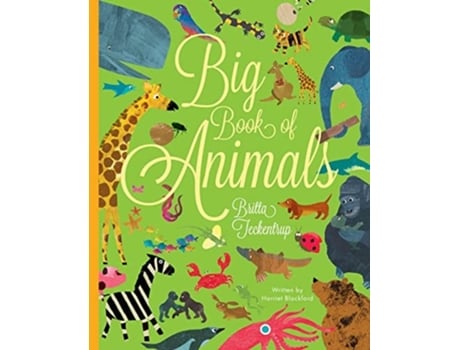 Livro Big Book of Animals de Blackford e Harriet (Inglês - Capa Dura)
