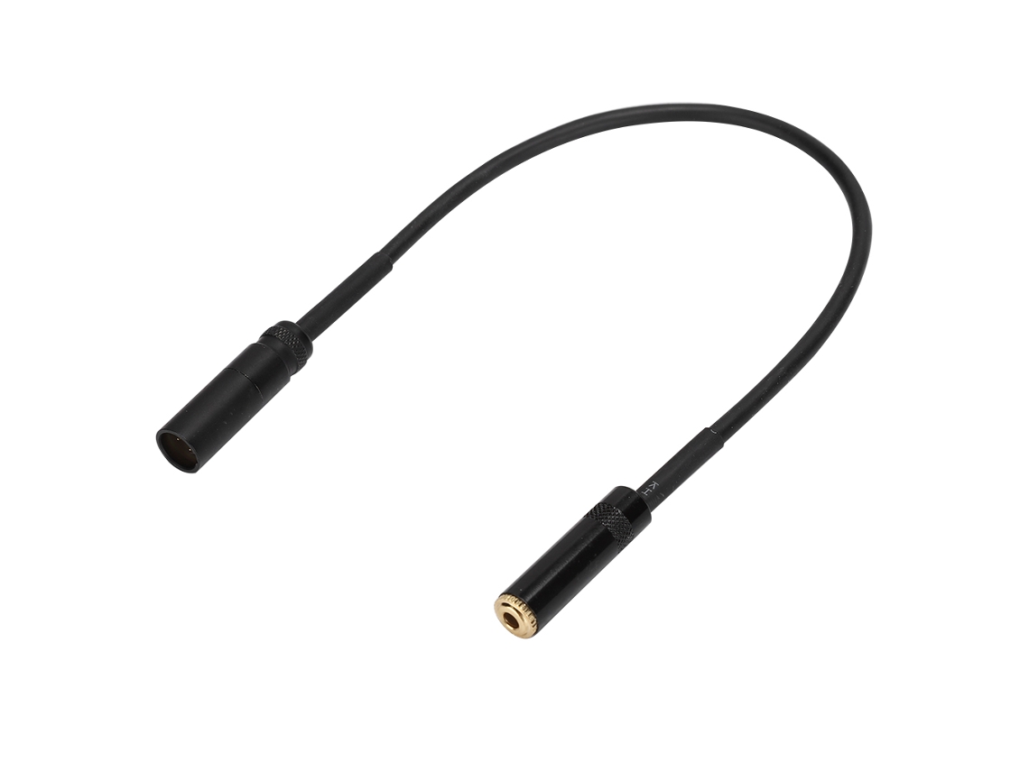 Cabo Adaptador de Áudio Bidirecional de 3,5 Mm Fêmea para Mini Xlr Macho para Equipamentos de Fotografia CHABERLU (0,3 M)