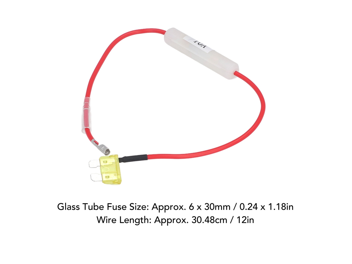 Laxiscreed Tocha De Fusiveis Automóvel Com Fios Extensíveis Para Substituição Conector De Reparo