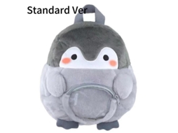 Mochila De Pelúcia De Pinguim Kawaii Para Mulher Jk Lolita Moda Casual Soft 22x23x10cm/35x30x10cm Um 23cm