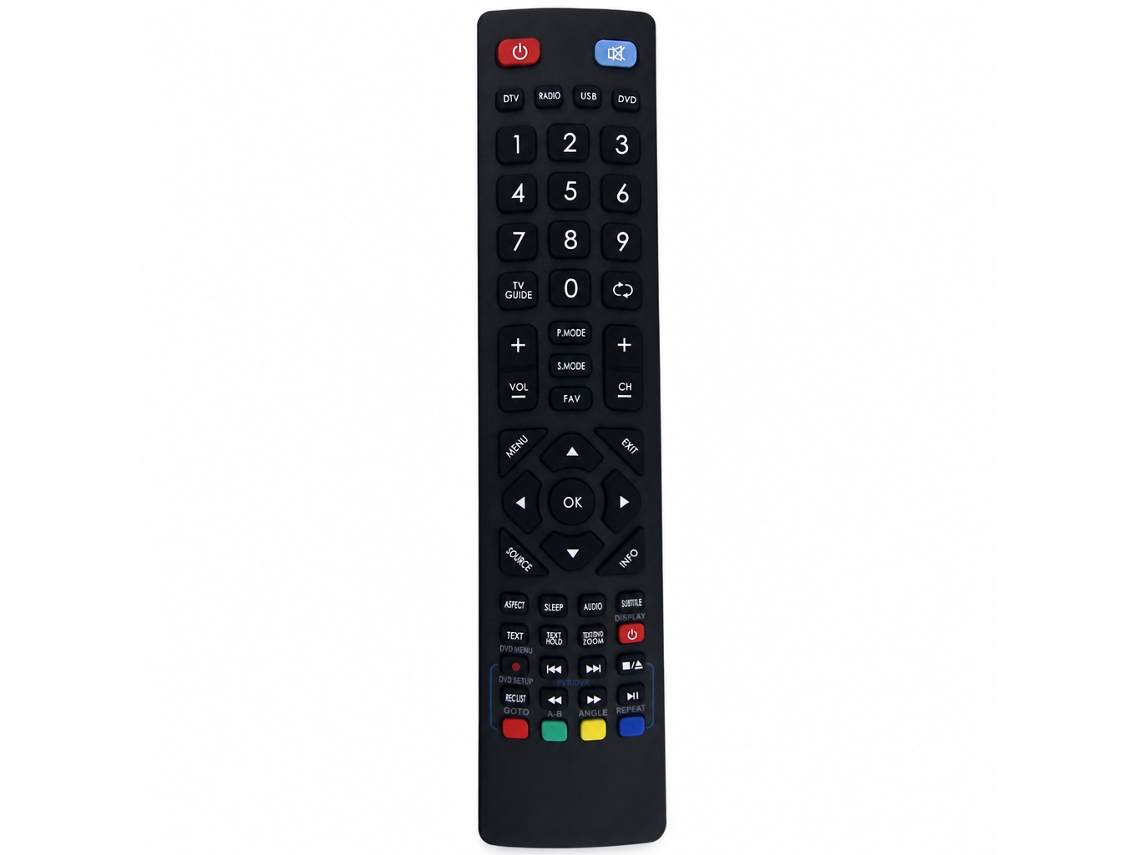 Comando À Distância Para Tv Compatível Com Technika E Sharp, Modelo Dh-2085_zhd