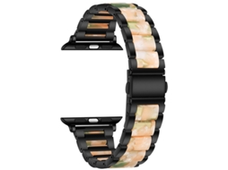 Compatível com pulseiras para Apple Watch, Huawei GT6, pulseiras metálicas e de resina, para Xiaomi Mi Band 10 Pro e Redmi Watch.