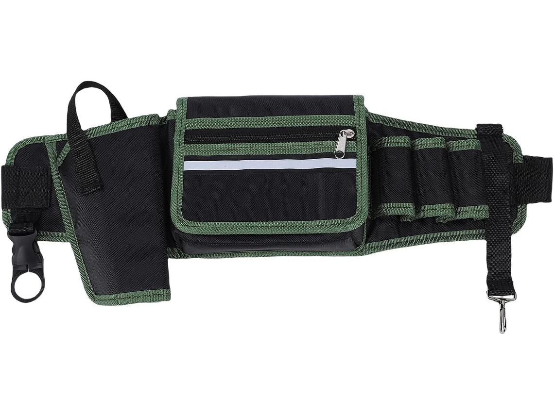 Cinto de ferramentas multifuncional Liebewh para homens, em tecido Oxford 1680D, bolsa de ferramentas ajustável para