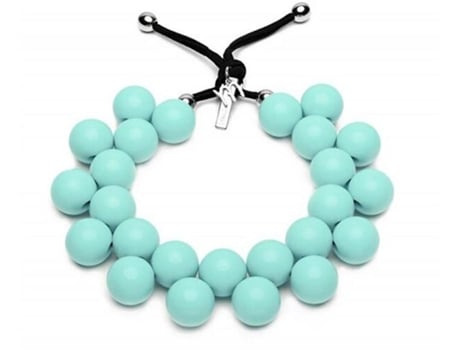 Colar Ballsmania C206 Azul Mar Mulher Sem Nquel, Corantes No Txicos