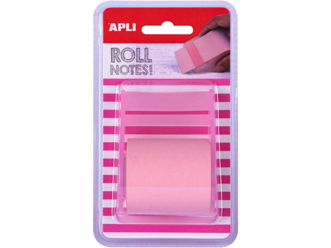 Bloco De Notas Aderentes APLI em Rolo