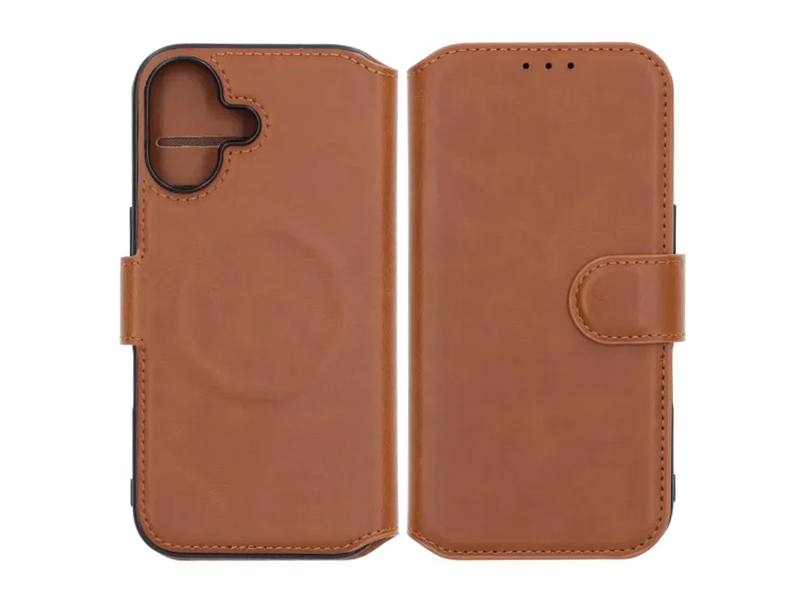 Capa Carteira Rvelon Para Iphone 17 - Marrom