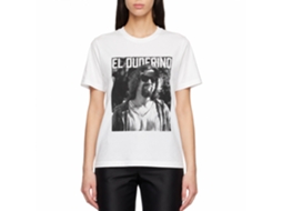 Rockinstone The Big Lebowski El Duderino White Adult T-shirt Size:xxl