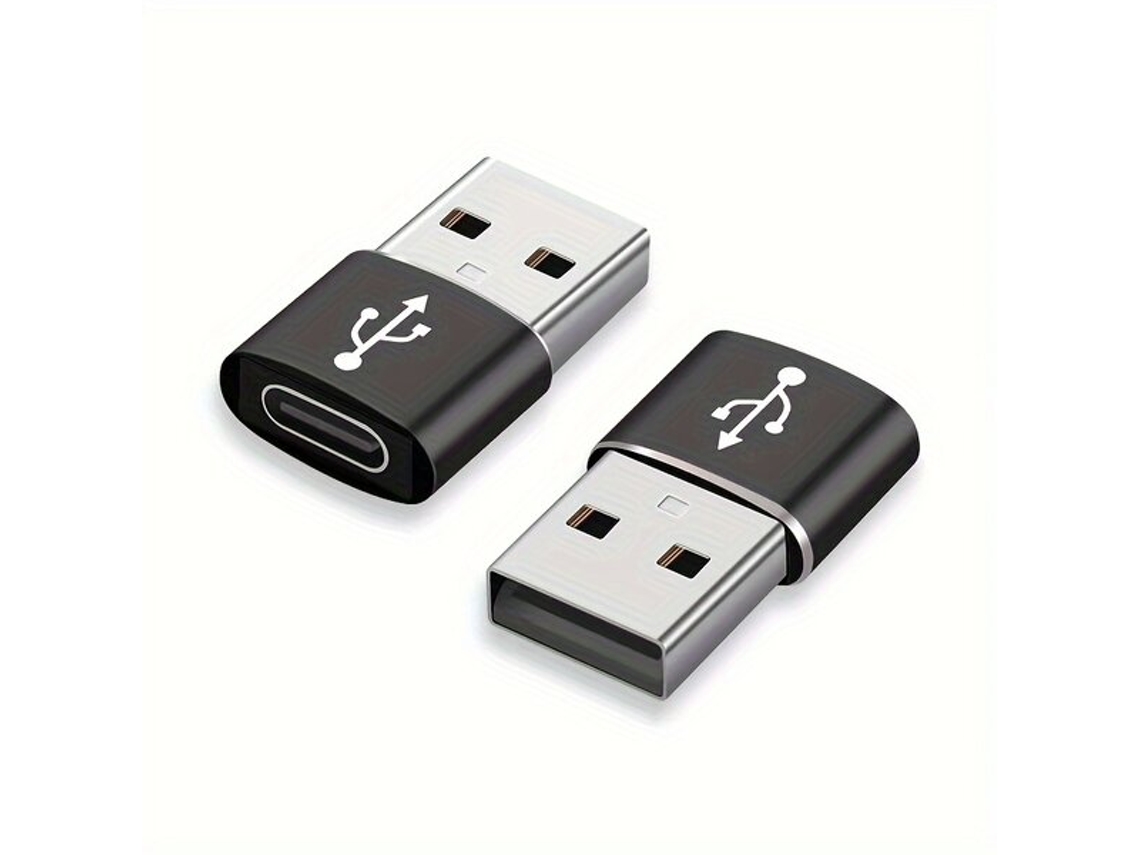 Pacote Com 2 Mini Adaptadores Usb Para Tipo C Para Transferência Rápidavayotoy