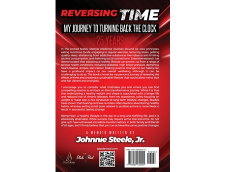Livro Reversing Time My Journey to Turning Back the Clock 25 Years de Johnnie Steele (Inglês)