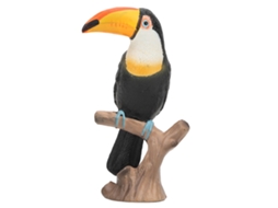 Ats modelo de Animal Silvestre Tucano Plástico Simulado Brinquedo Realista para Crianças