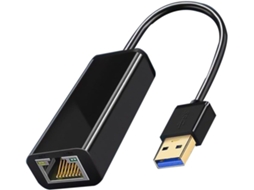 De Placa Rede Usb Mobestech Para Desktop E Laptop, Gigabit Ethernet