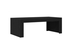 Conjunto 1 Mesa De Centro Vidaxl Preto Derivados De Madeira (102 X 50 X 35 Cm)
