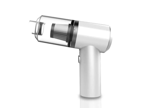 Aspirador de Pó Portátil Aspirador de Pó Portátil Sem Fio para Carro Mini Aspirador de Banho Aspirador de Pó de Determinação-Branco D2740 RNCYN