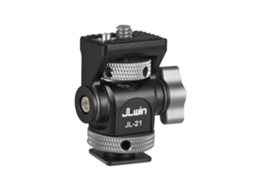 Soporte Para Monitor De Cámara Jlwin Jl-21 Com Zapata Fría E Parafuso De 1/4 Polegada, Alumínio Para Monitores De Campo, Luzes Led E Flash