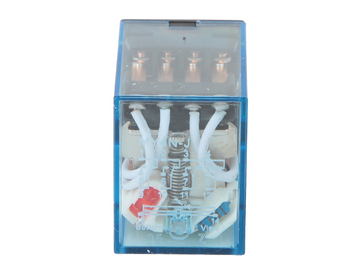 RELÉ HKJ 10 piezas, potencia, 14 pinos, 4PDT, 220V AC