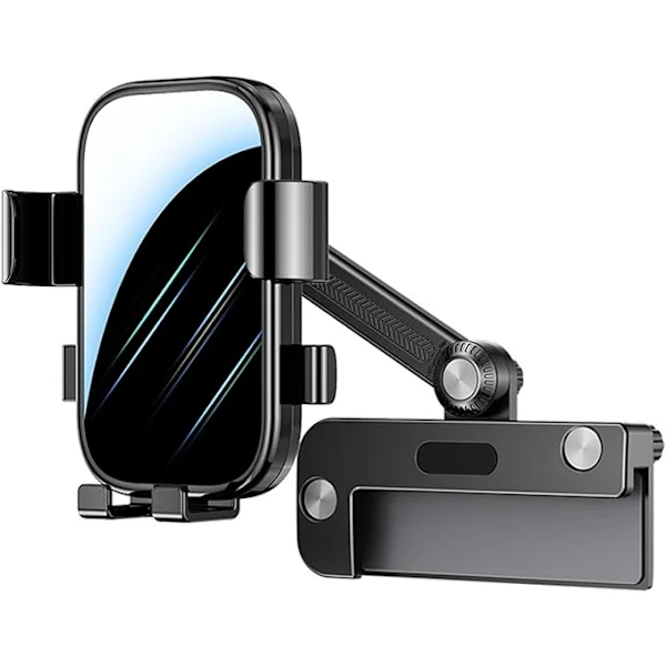 Suporte Quadrado Para Celular Compatível Com Model3/y, Suporte Magnético Para Celular Veicular Com Ajuste De Tela De 360 ​​graus, Formato Quadrado E C