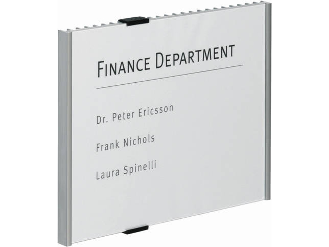Suporte para Avisos DURABLE Info Sign (29.7x21cm - Acrílico)