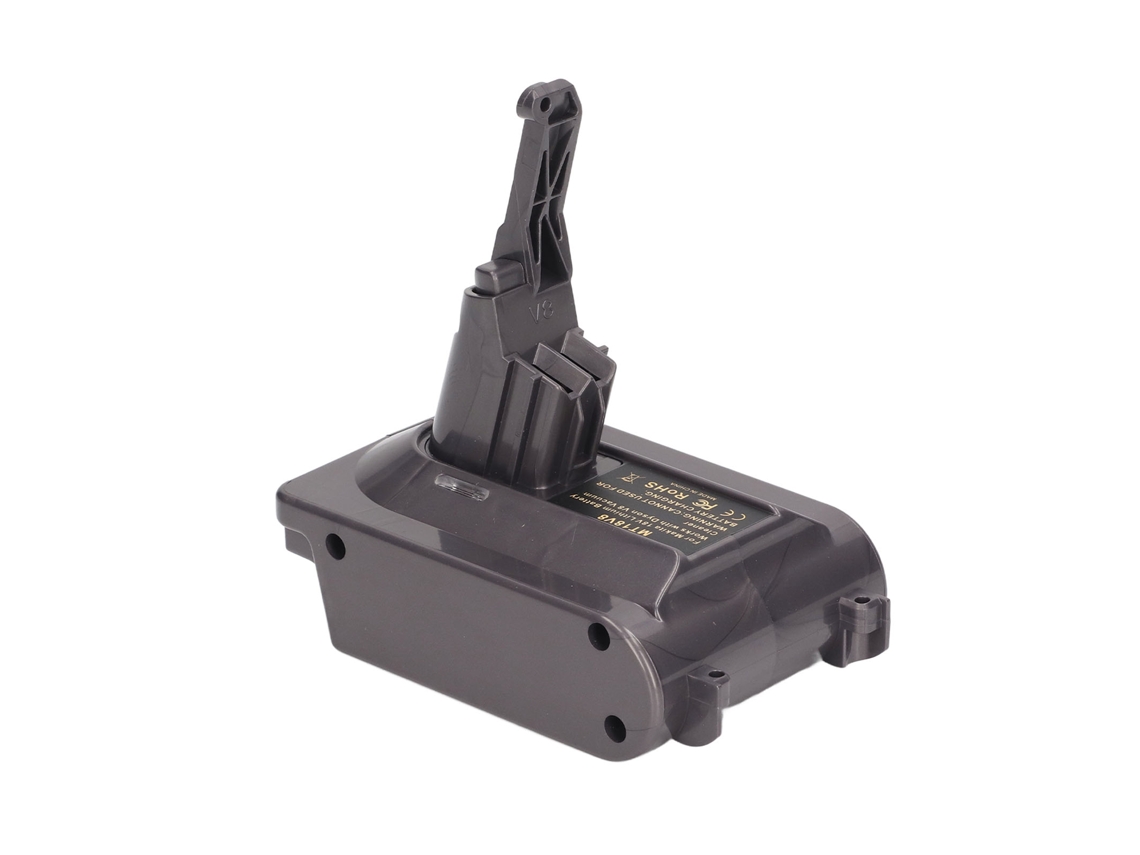 Laxiscreed Adaptador De Bateria Para Aspirador - Plug Play, Compatível Com Baterias V8 18v