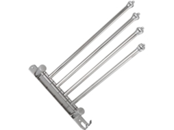 Suporte Para Toalhas Uonlytech Em Aço Inoxidável Com Design Giratório, Sem Necessidade De Furar, Suporte Prático Para