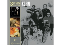 CD Korn - 3 Original Album Classics