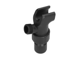 Preto Braço De Duche Suporte Para Chuveiro De Mãohead, Ajustável Mount Bracket